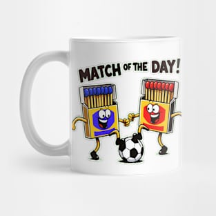 Soccer Match, Football stickers Mug